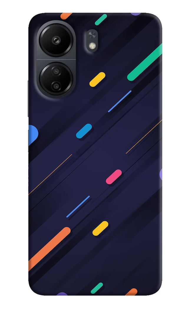 Abstract Design Poco C65 Hard Case Back Cover by Casekaro