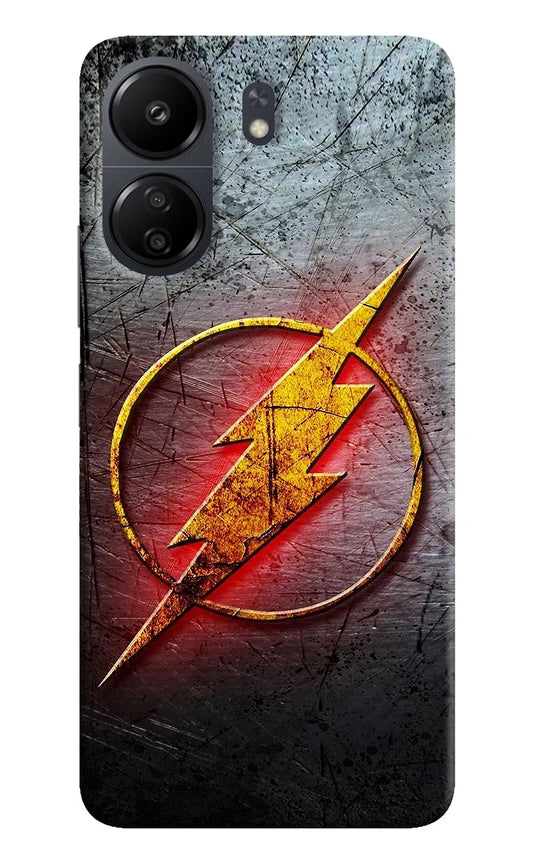 Flash Poco C65 Hard Case Back Cover by Casekaro