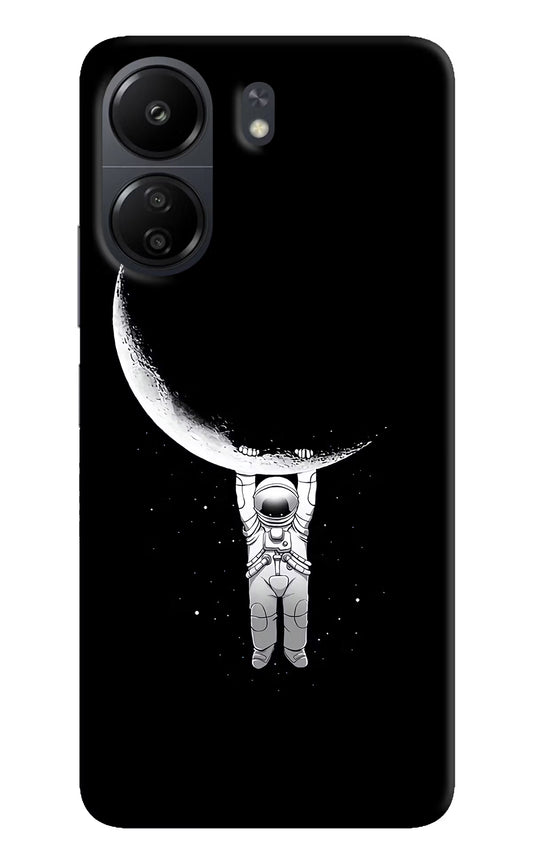 Moon Space Poco C65 Hard Case Back Cover by Casekaro