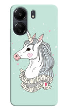 Unicorn Wallpaper Poco C65 Hard Case Back Cover by Casekaro