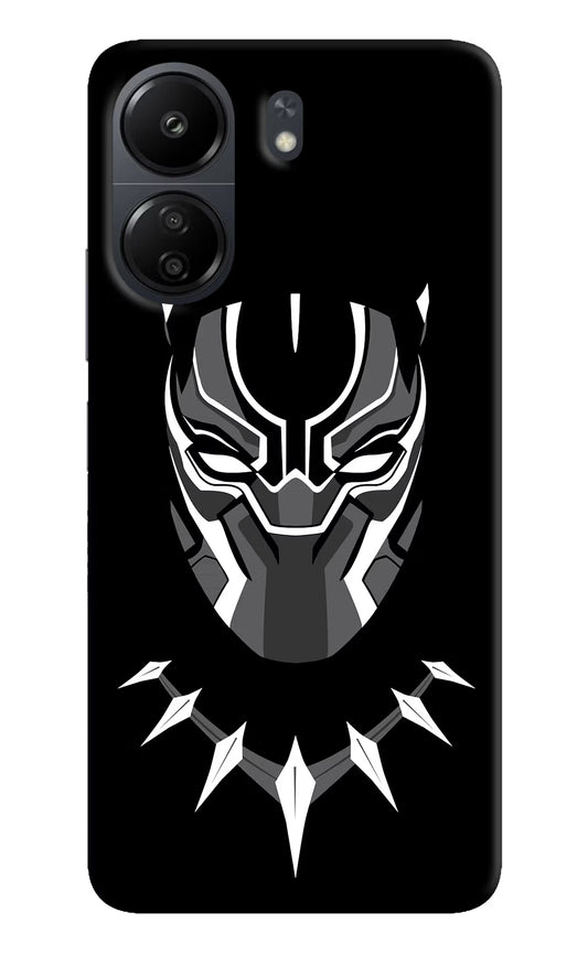 Black Panther Poco C65 Hard Case Back Cover by Casekaro