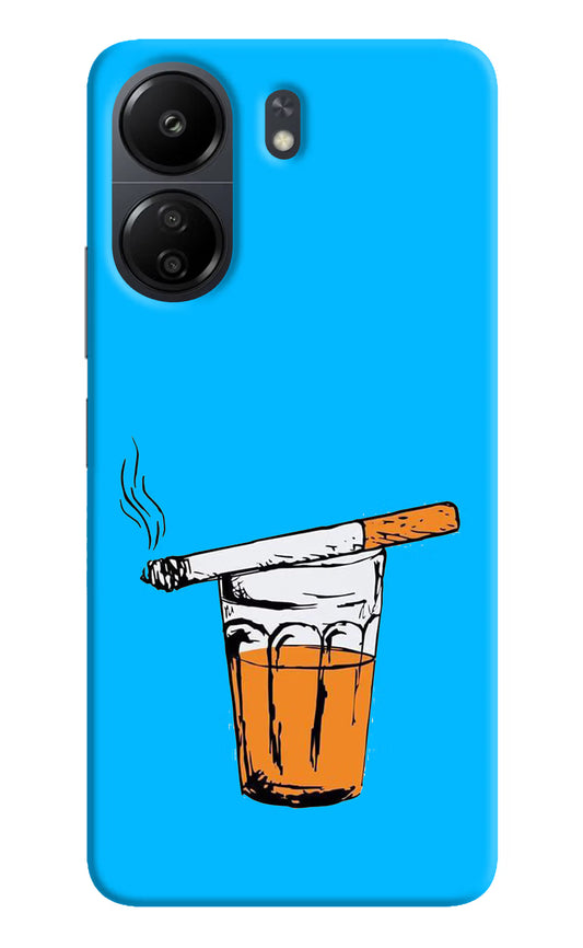 Chai Sutta Poco C65 Hard Case Back Cover by Casekaro