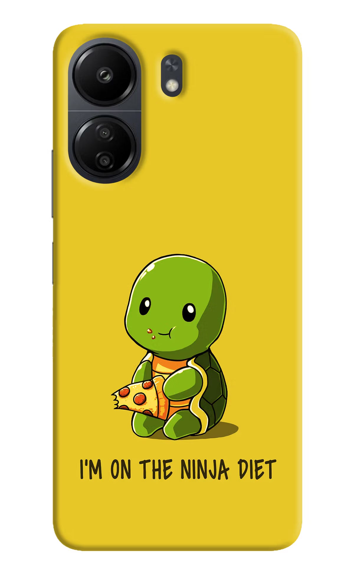 I'm on Ninja Diet Poco C65 Hard Case Back Cover by Casekaro