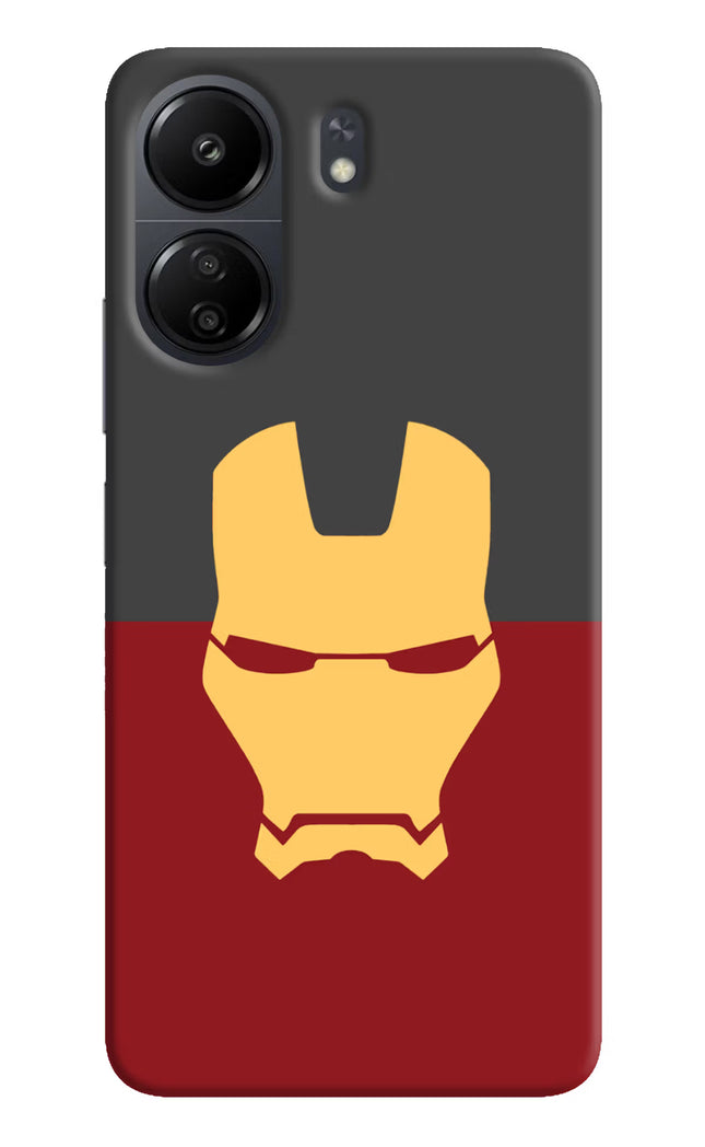 Ironman Poco C65 Hard Case Back Cover by Casekaro