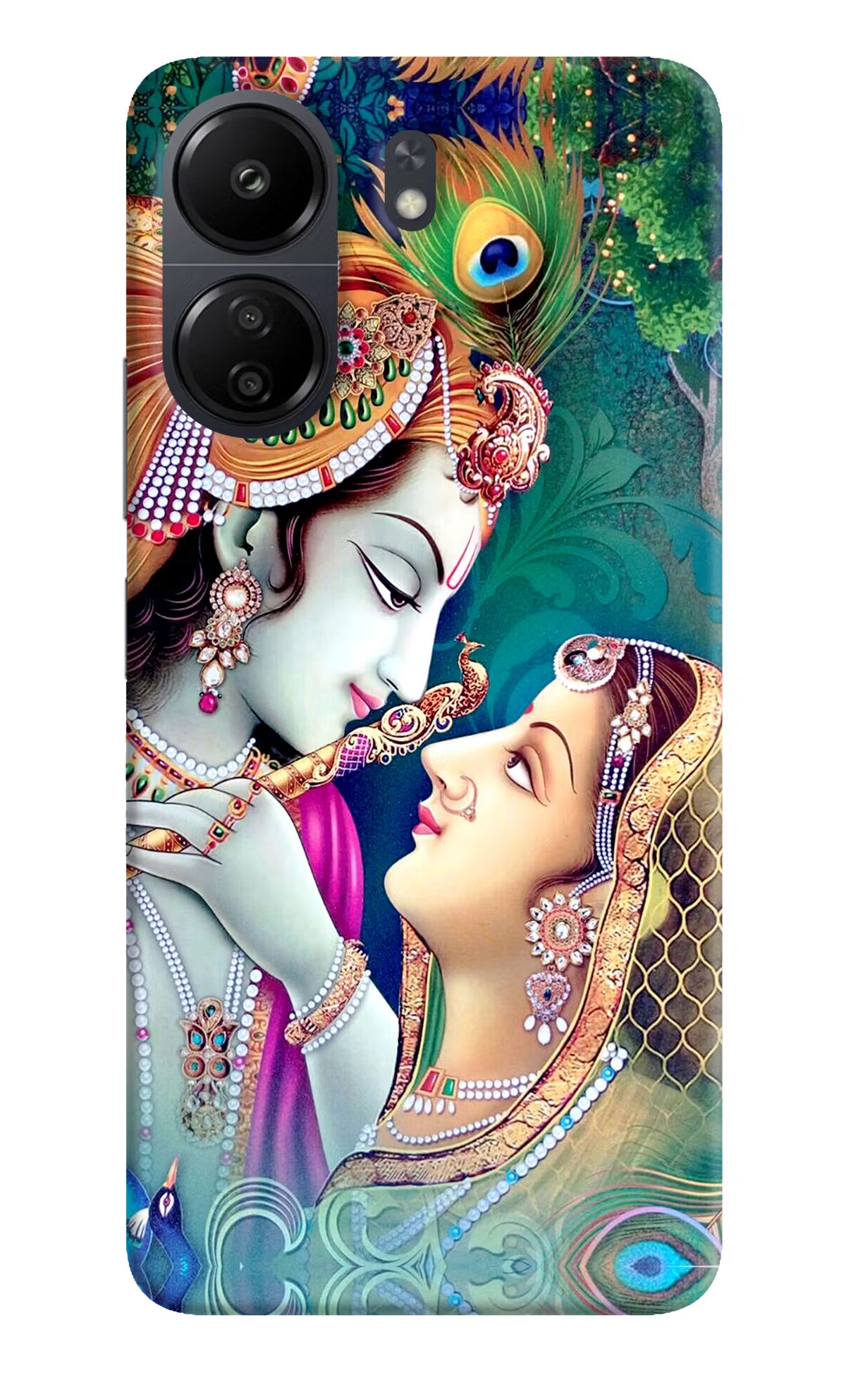 Lord Radha Krishna Poco C65 Hard Case Back Cover by Casekaro