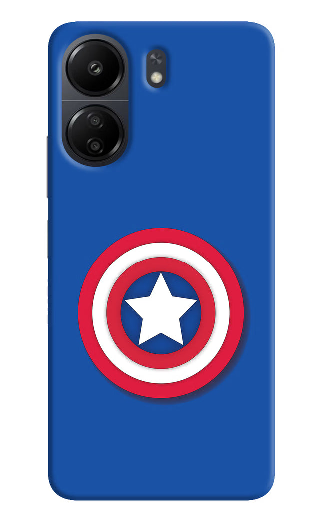 Shield Poco C65 Hard Case Back Cover by Casekaro