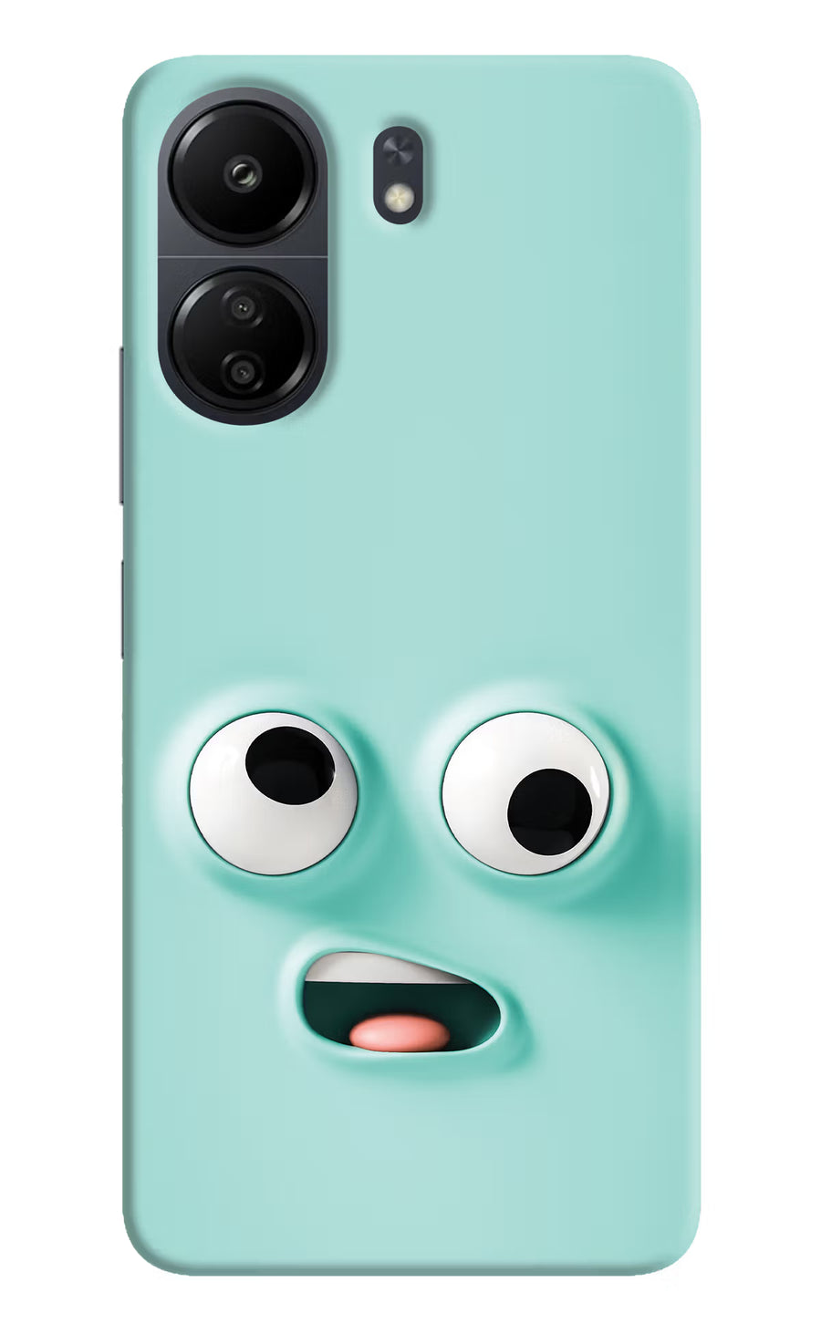 Funny Cartoon Poco C65 Back Cover, Hard case