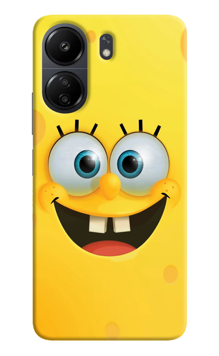 Sponge 1 Poco C65 Back Cover, Hard case
