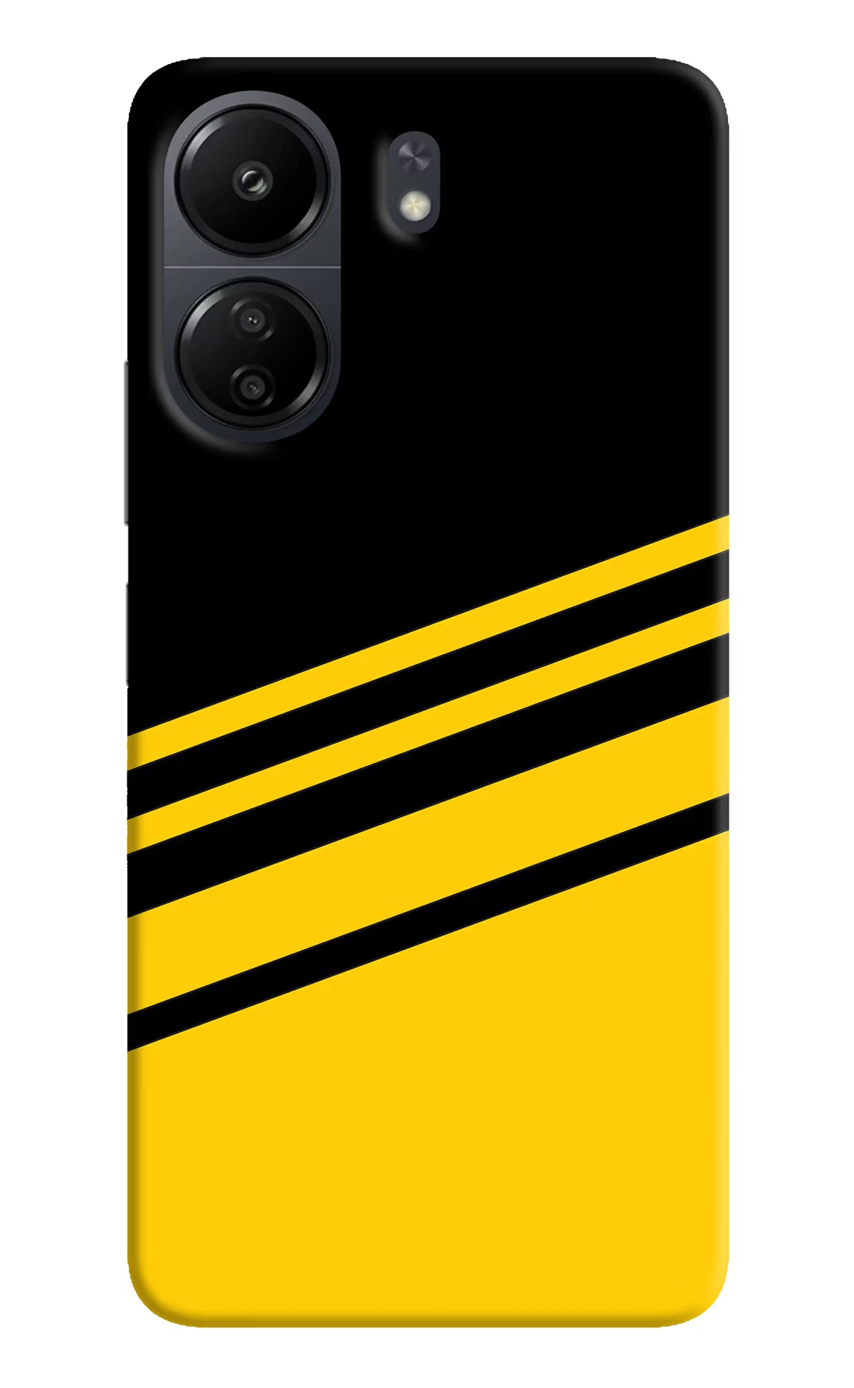 Yellow Shades Poco C65 Hard Case Back Cover by Casekaro