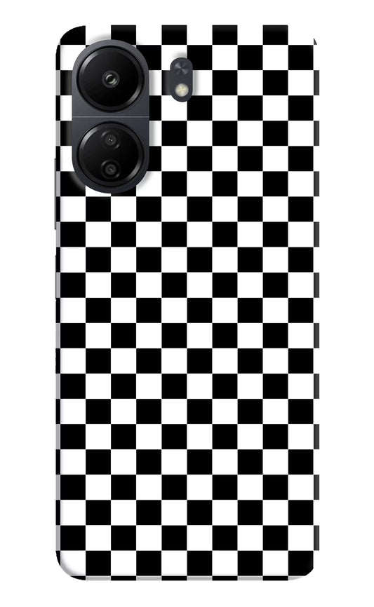 Chess Board Poco C65 Hard Case Back Cover by Casekaro
