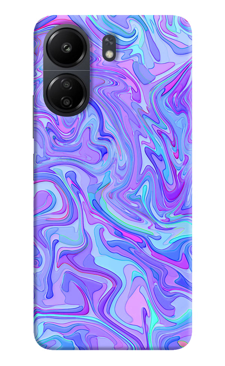 Glitter Poco C65 Back Cover, Hard case