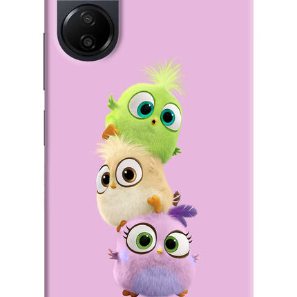 Cute Little Birds Poco C65 Hard Case Back Cover by Casekaro