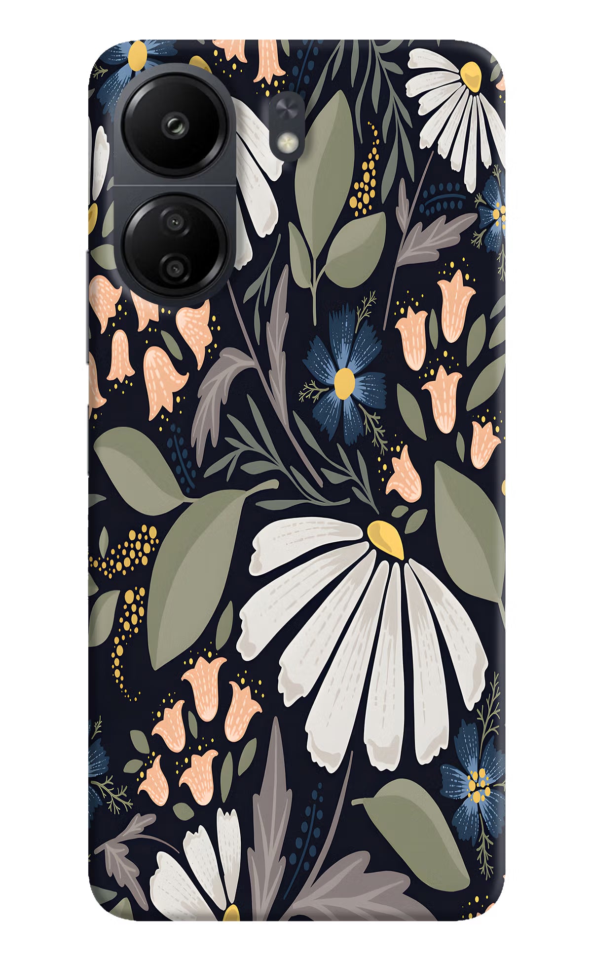 Flowers Art Poco C65 Hard Case Back Cover by Casekaro