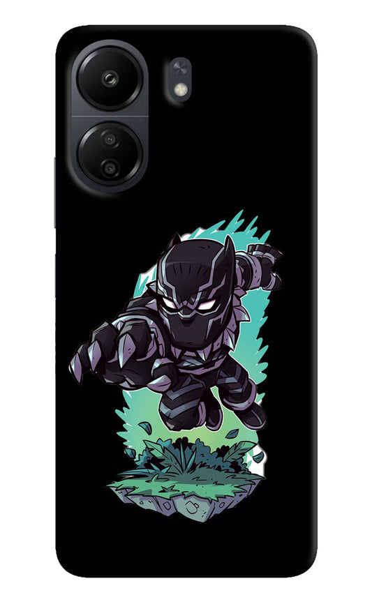 Black Panther Poco C65 Hard Case Back Cover by Casekaro