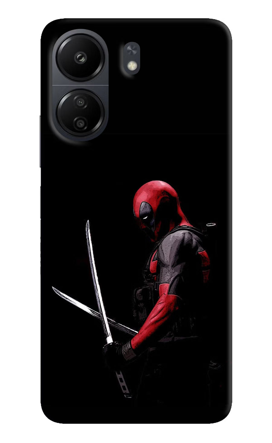 Deadpool Poco C65 Back Cover, Hard case