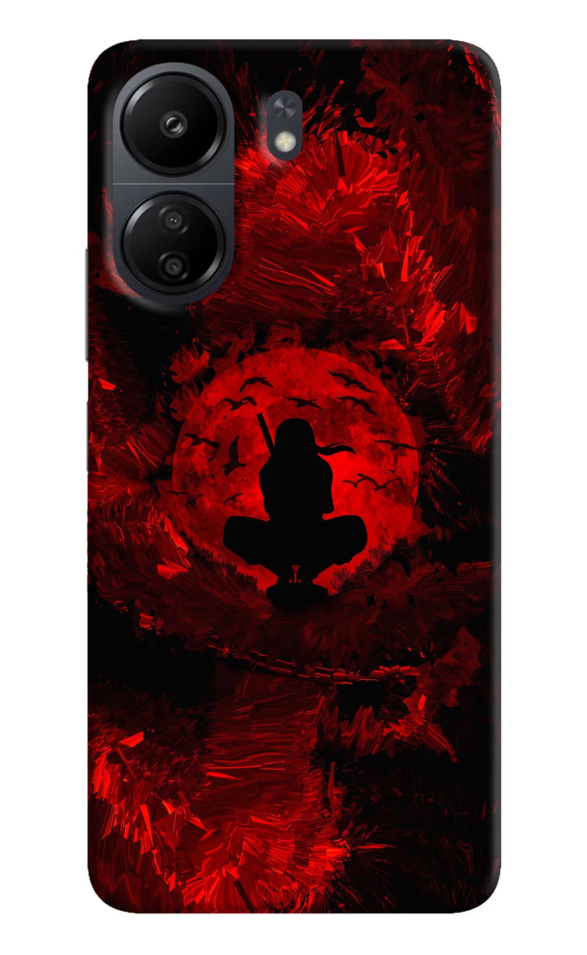 Itachi Uchiha Poco C65 Hard Case Back Cover by Casekaro