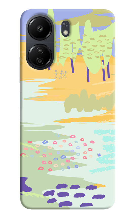 Scenery Poco C65 Hard Case Back Cover by Casekaro