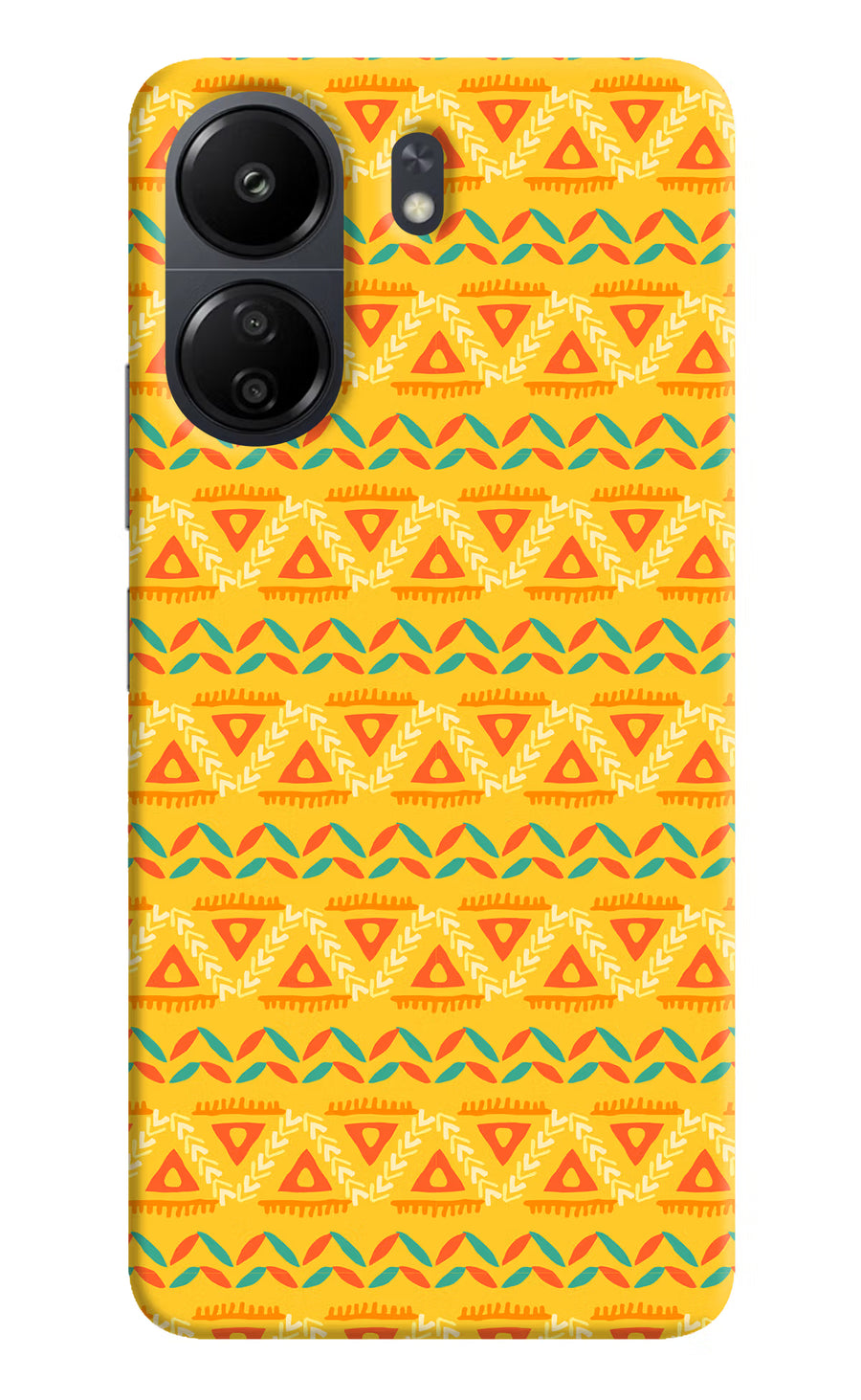Tribal Pattern Poco C65 Back Cover, Hard case
