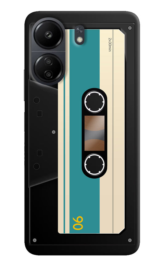 Cassette Poco C65 Hard Case Back Cover by Casekaro