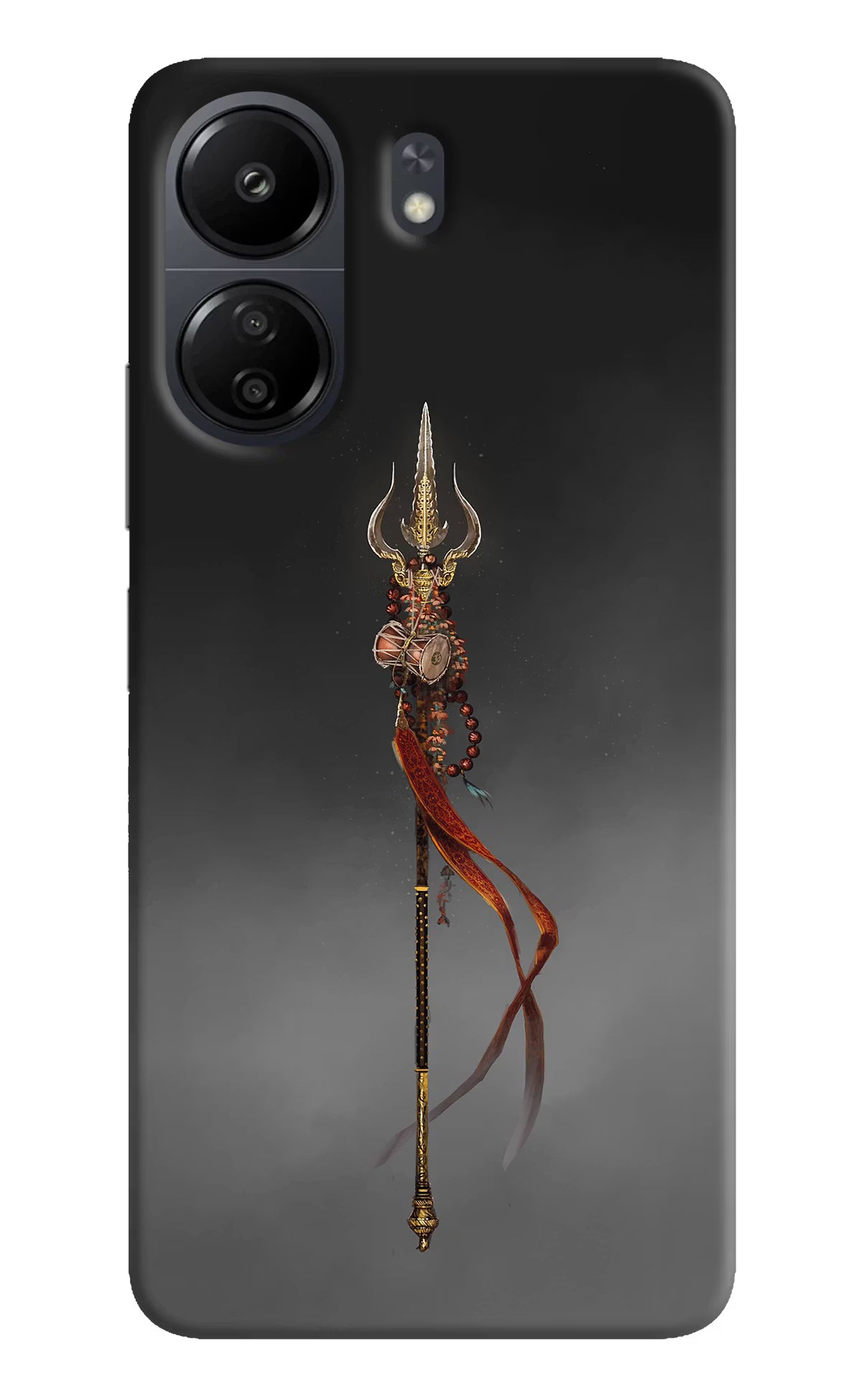 Shiv Trishul Poco C65 Hard Case Back Cover by Casekaro