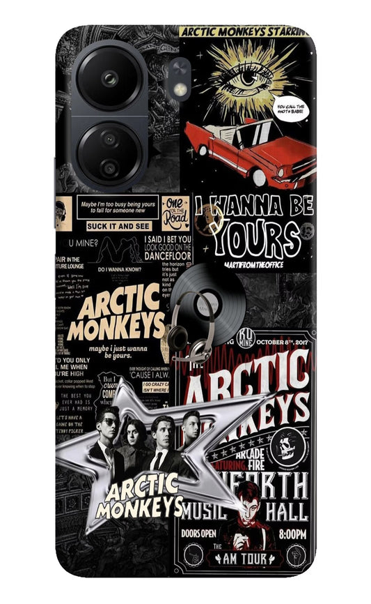 Arctic Monkeys Poco C65 Hard Case Back Cover by Casekaro