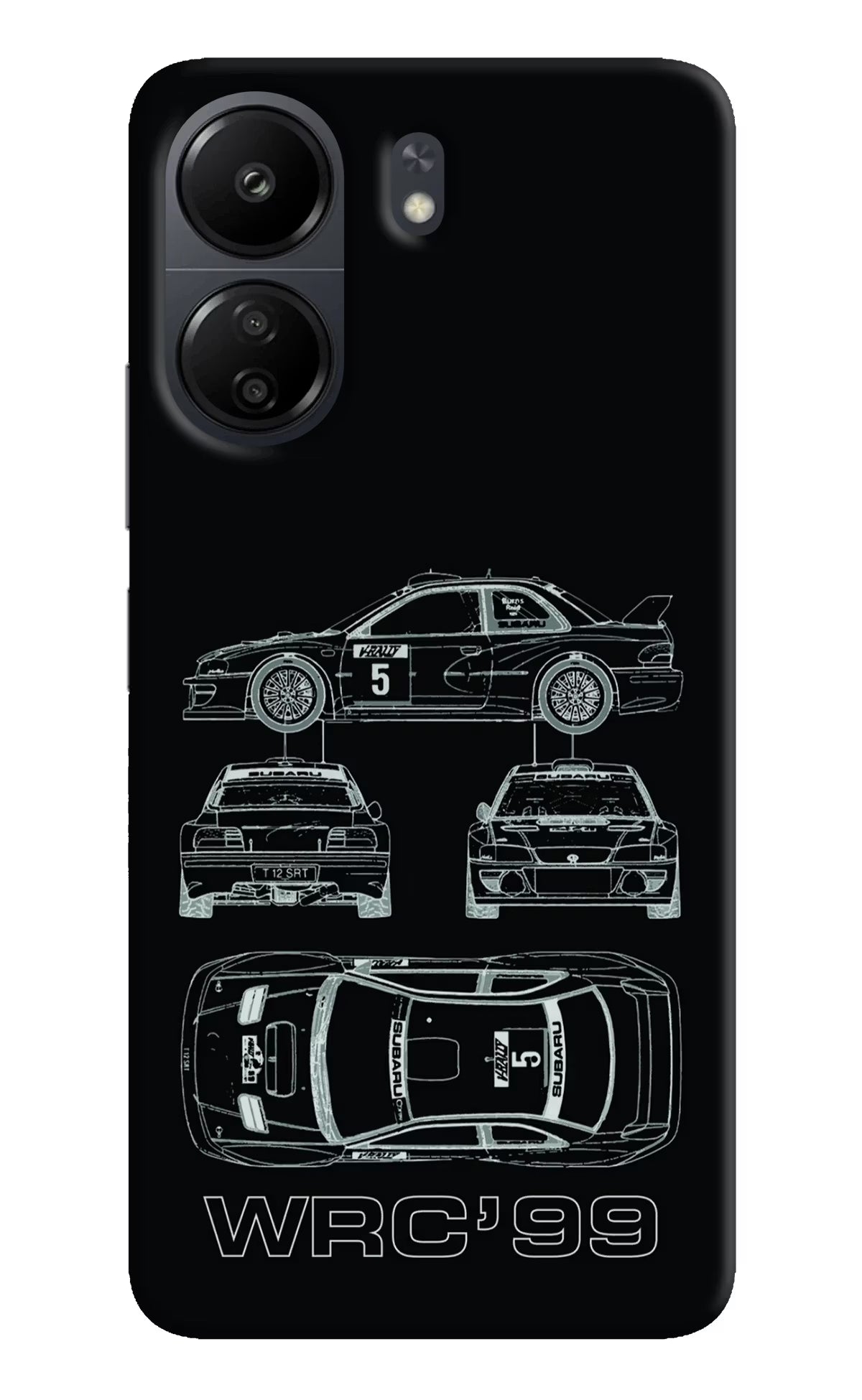 WRC'99 Poco C65 Hard Case Back Cover by Casekaro