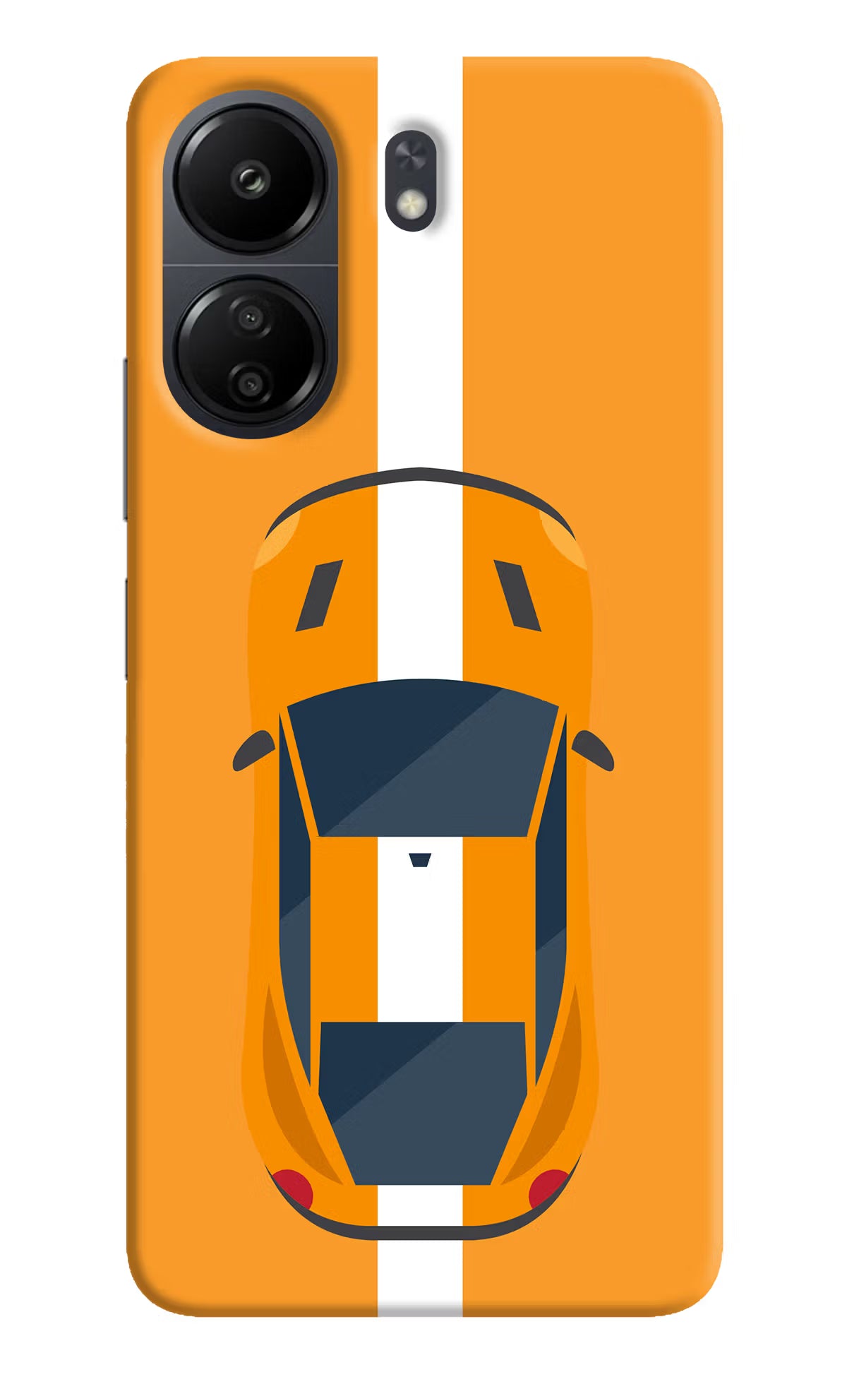 Highway Pursuit Poco C65 Hard Case Back Cover by Casekaro