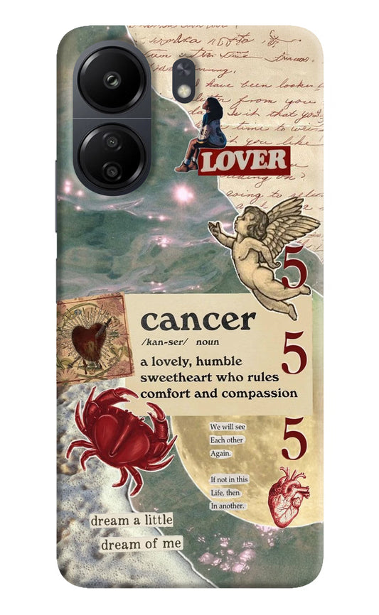 Cancer Zodiac Poco C65 Hard Case Back Cover by Casekaro