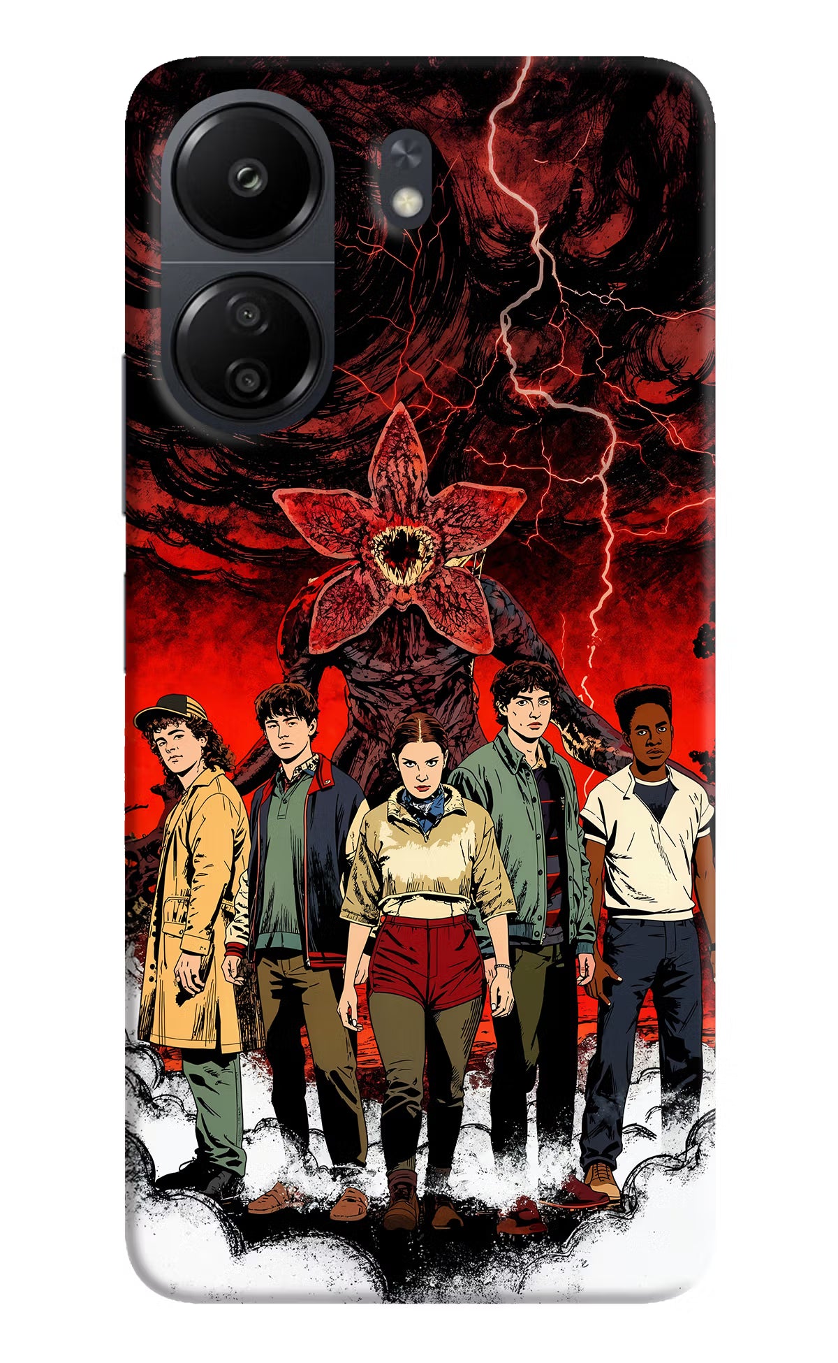 Ordinary Things Characters Poco C65 Hard Case Back Cover by Casekaro