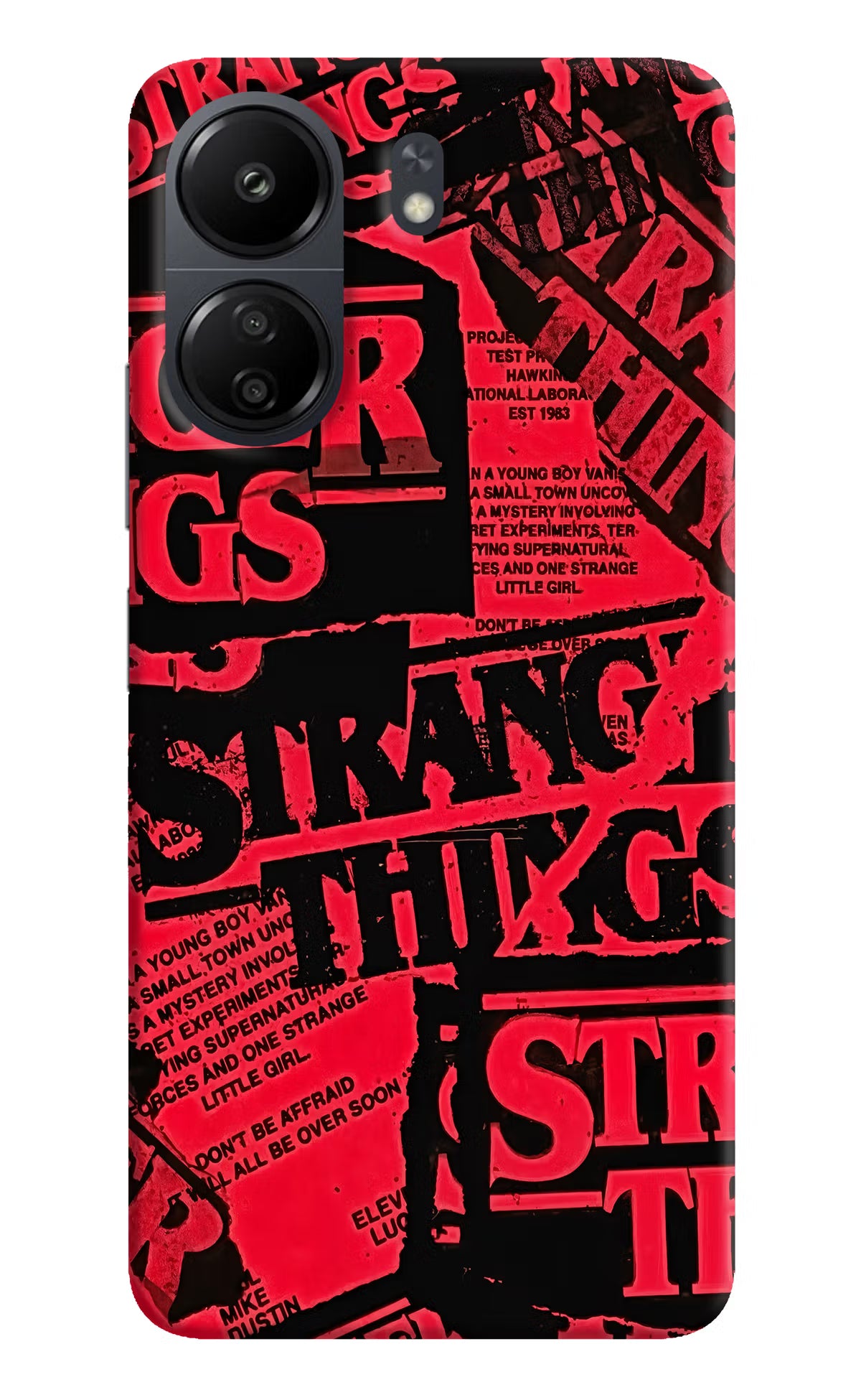 Ordinary Things Poco C65 Hard Case Back Cover by Casekaro