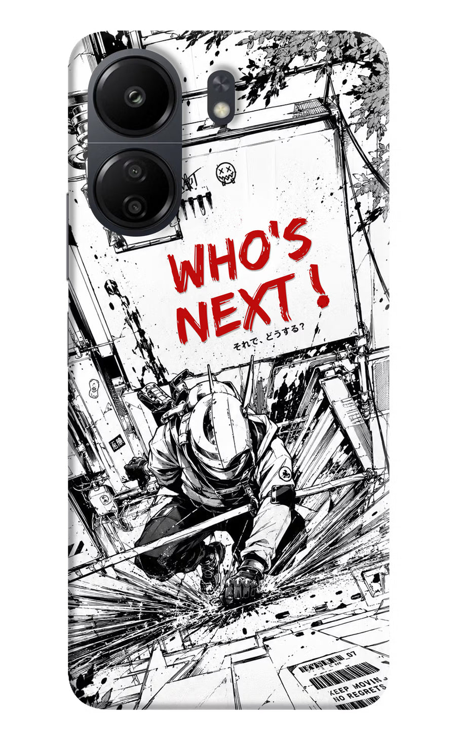 Who's Next Poco C65 Back Cover, Hard case