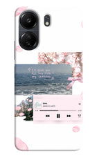 Wave to earth Poco C65 Hard Case Back Cover by Casekaro