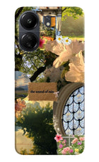 Rain Poco C65 Hard Case Back Cover by Casekaro