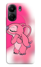 Angel Hug Poco C65 Hard Case Back Cover by Casekaro