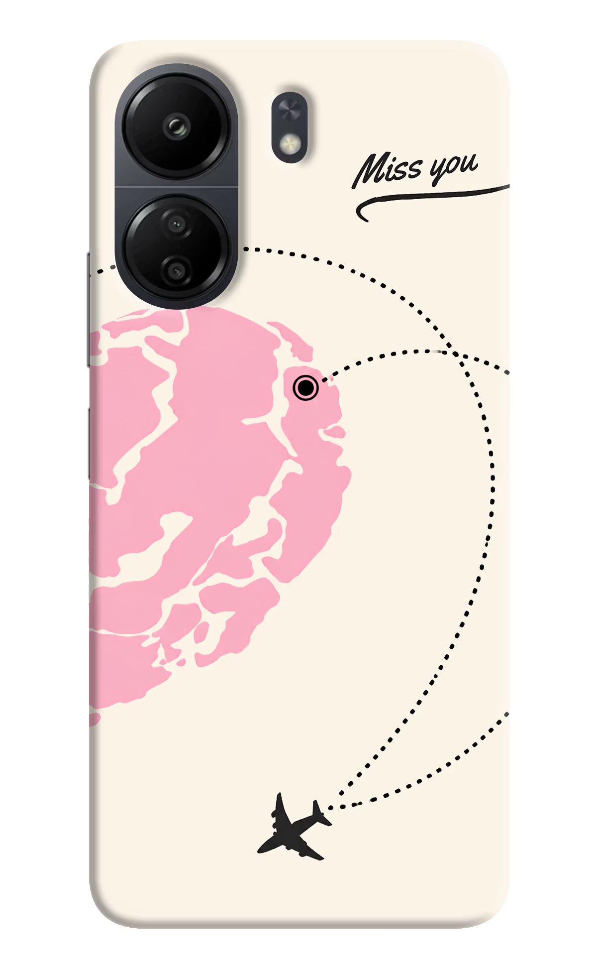 Miss Orbit Poco C65 Back Cover