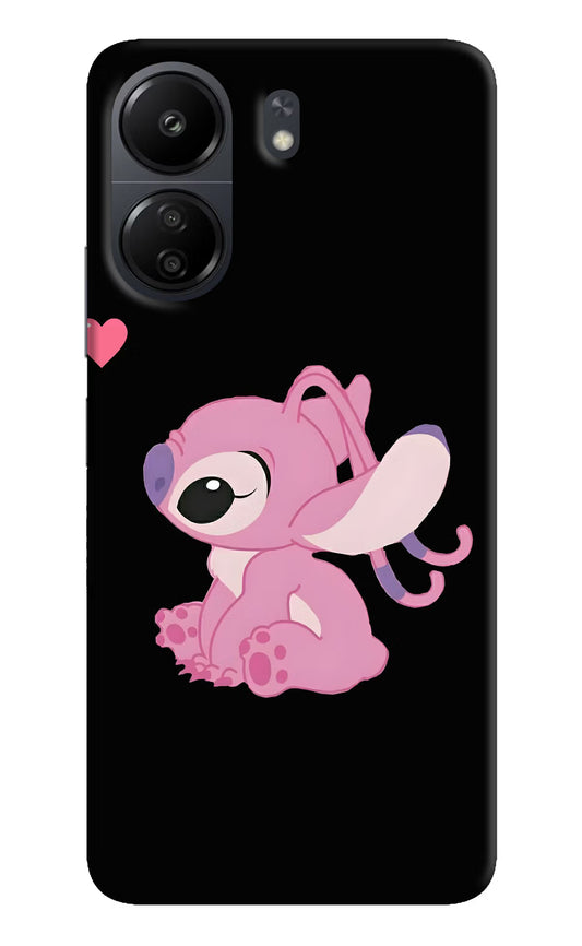 Angel Crush Poco C65 Hard Case Back Cover by Casekaro
