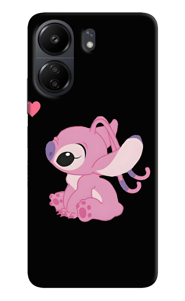 Angel Crush Poco C65 Hard Case Back Cover by Casekaro