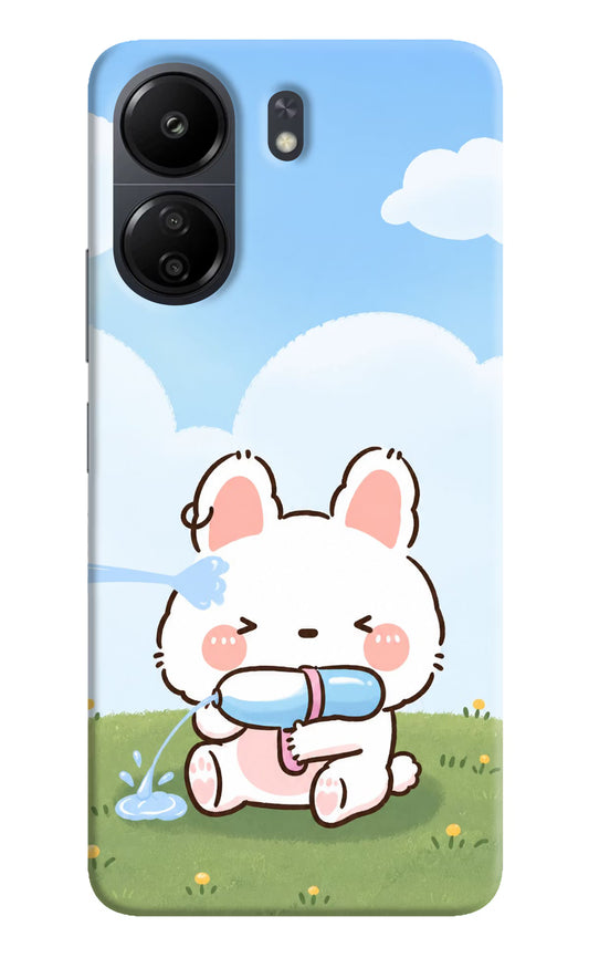 Bunny Treat Poco C65 Hard Case Back Cover by Casekaro