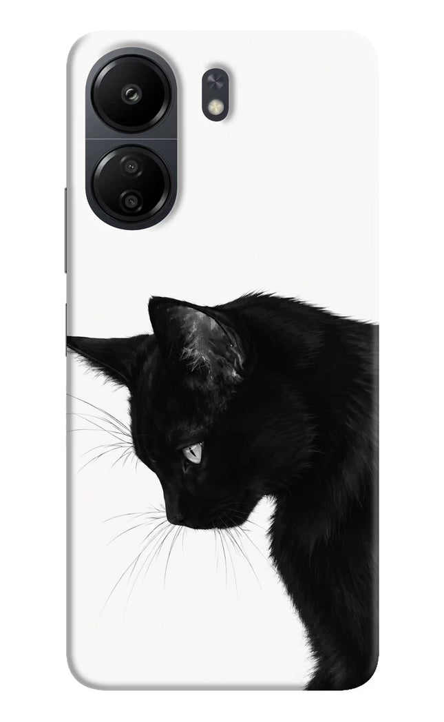 Shadow Gaze Poco C65 Hard Case Back Cover by Casekaro