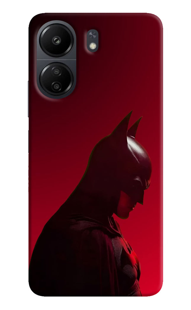 Dark Knight Poco C65 Hard Case Back Cover by Casekaro