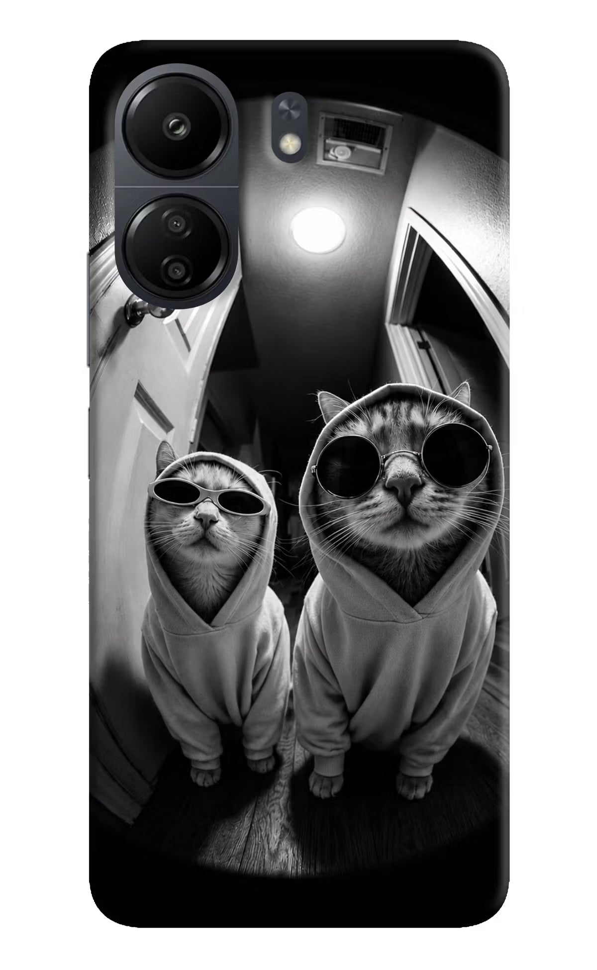 Hood Cats Poco C65 Back Cover