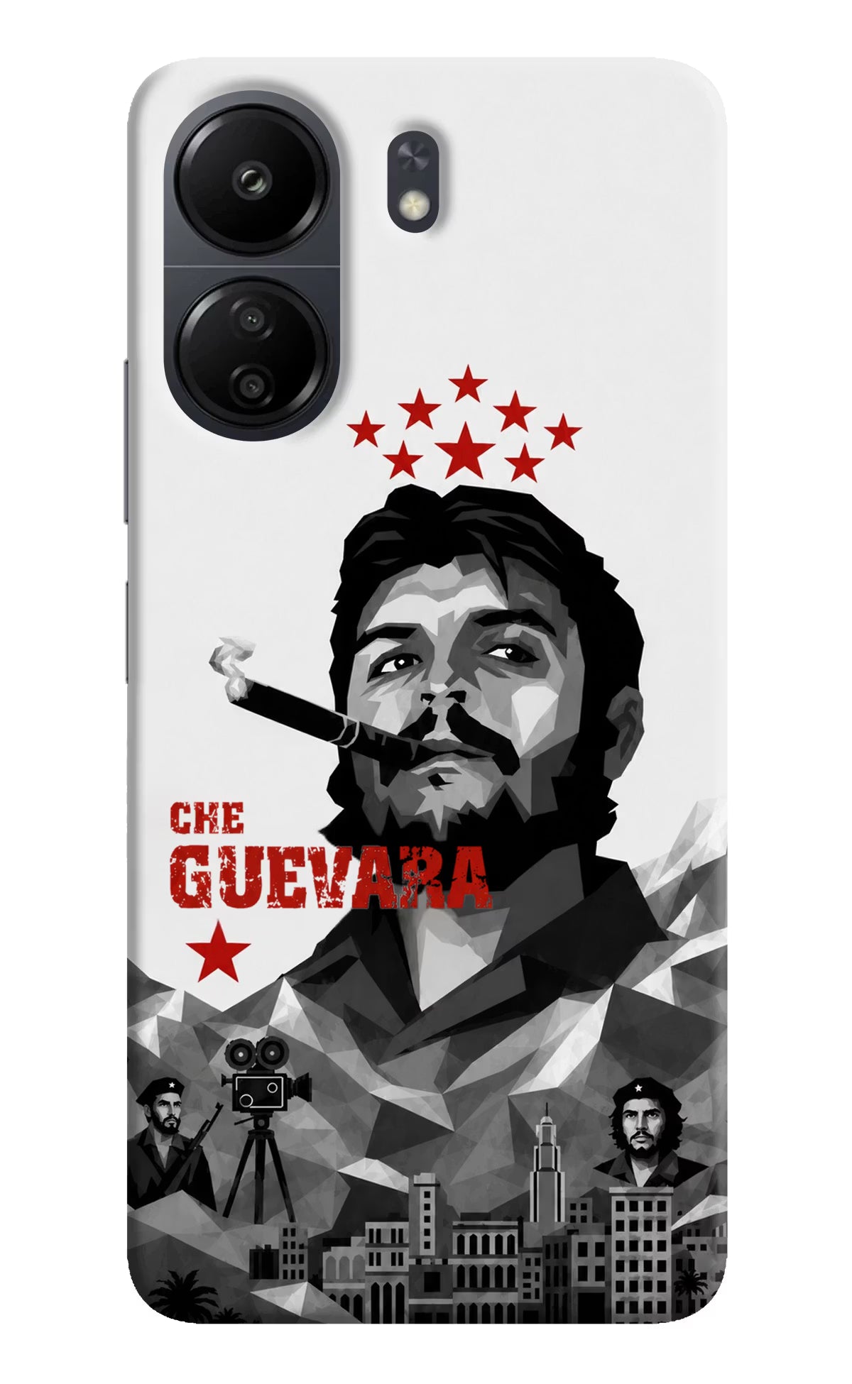 Che Guevara Iconic Poco C65 Back Cover