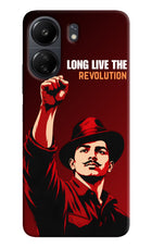 Bhagat Singh Revolution Poco C65 Hard Case Back Cover by Casekaro