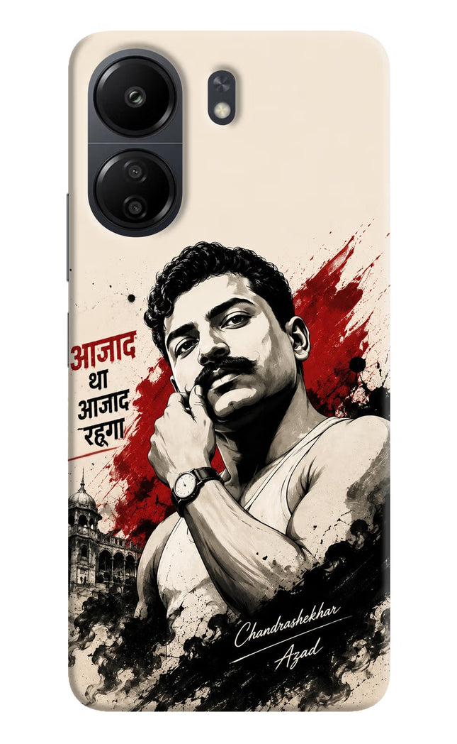 Chandrashekhar Azad Fearless Poco C65 Hard Case Back Cover by Casekaro