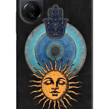 Divine Sun Poco C65 Hard Case Back Cover by Casekaro