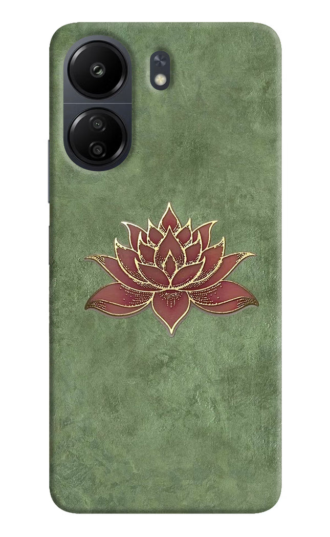 Lotus Grace Poco C65 Hard Case Back Cover by Casekaro