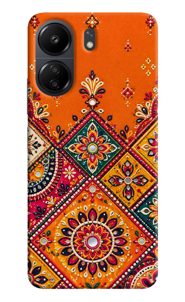Kutch Glow Poco C65 Hard Case Back Cover by Casekaro