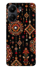 Boho Noir Poco C65 Hard Case Back Cover by Casekaro