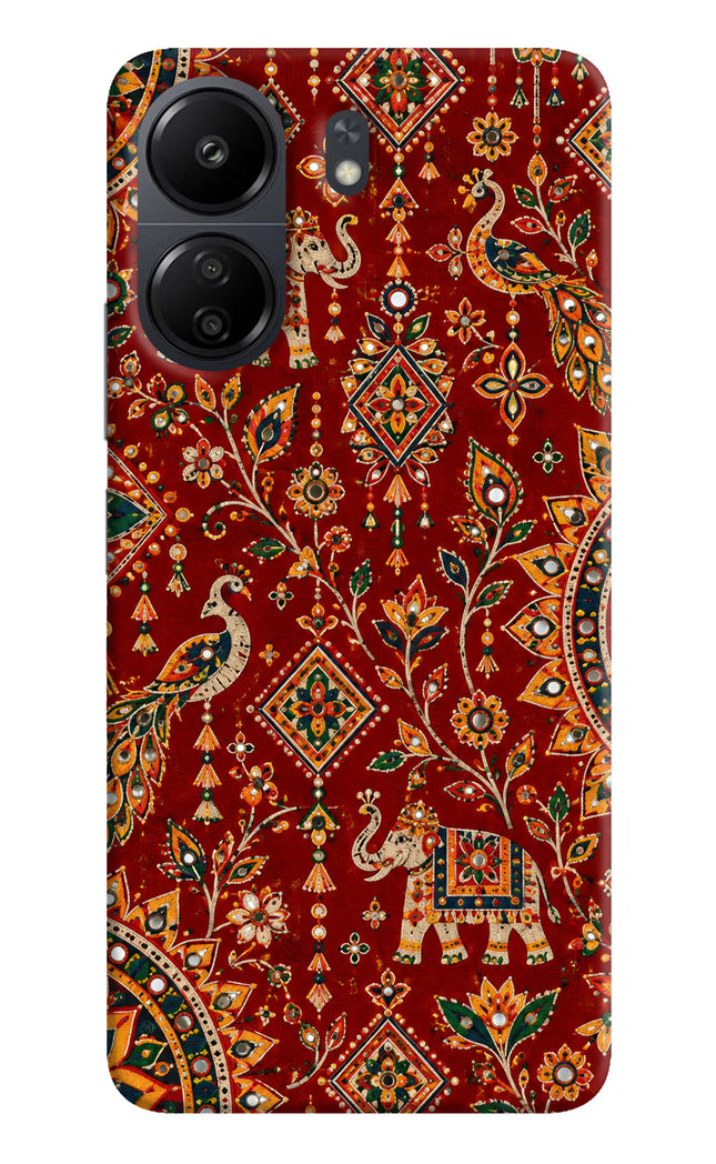 Laal Riwaaz Poco C65 Hard Case Back Cover by Casekaro