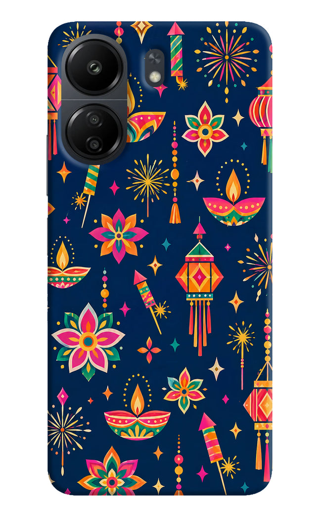 Festive Pop Poco C65 Back Cover